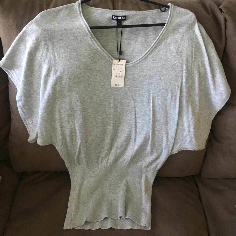 Grey Express Top