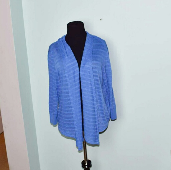 New York & Company Sweaters - New York & Company Blue Cardigan