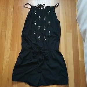 Black old navy romper