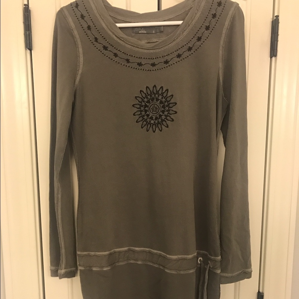 Prana drop waist dress