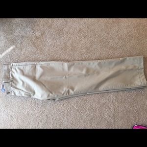 Men's khaki slacks