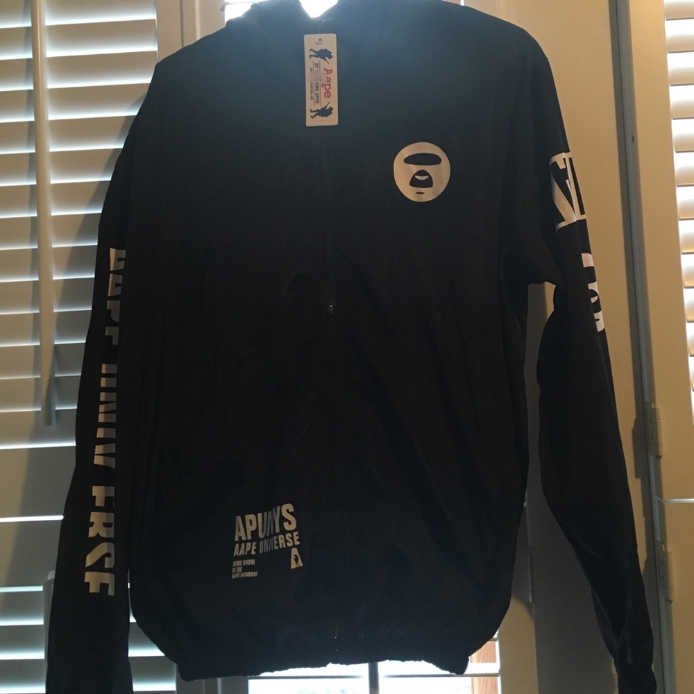 Un-authorized bathing ape wind breakers