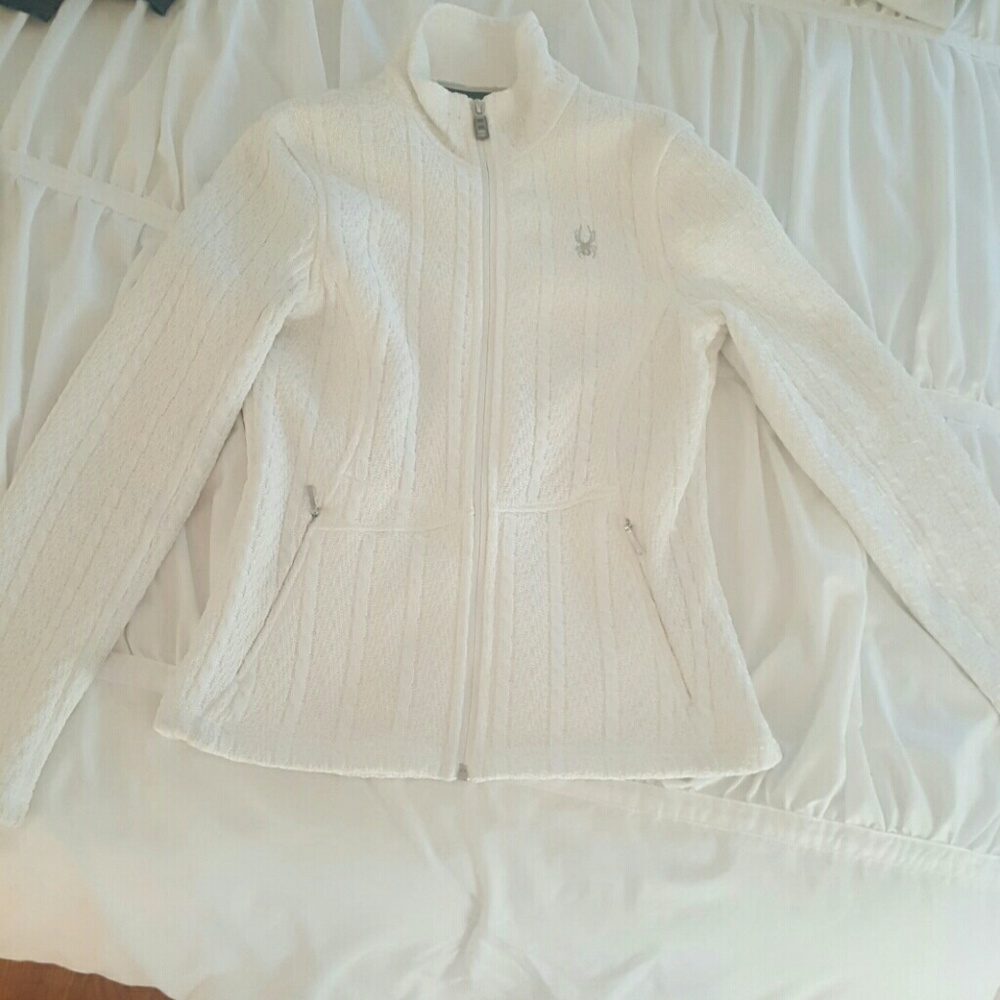 Spyder winter zip up sweater! So great!