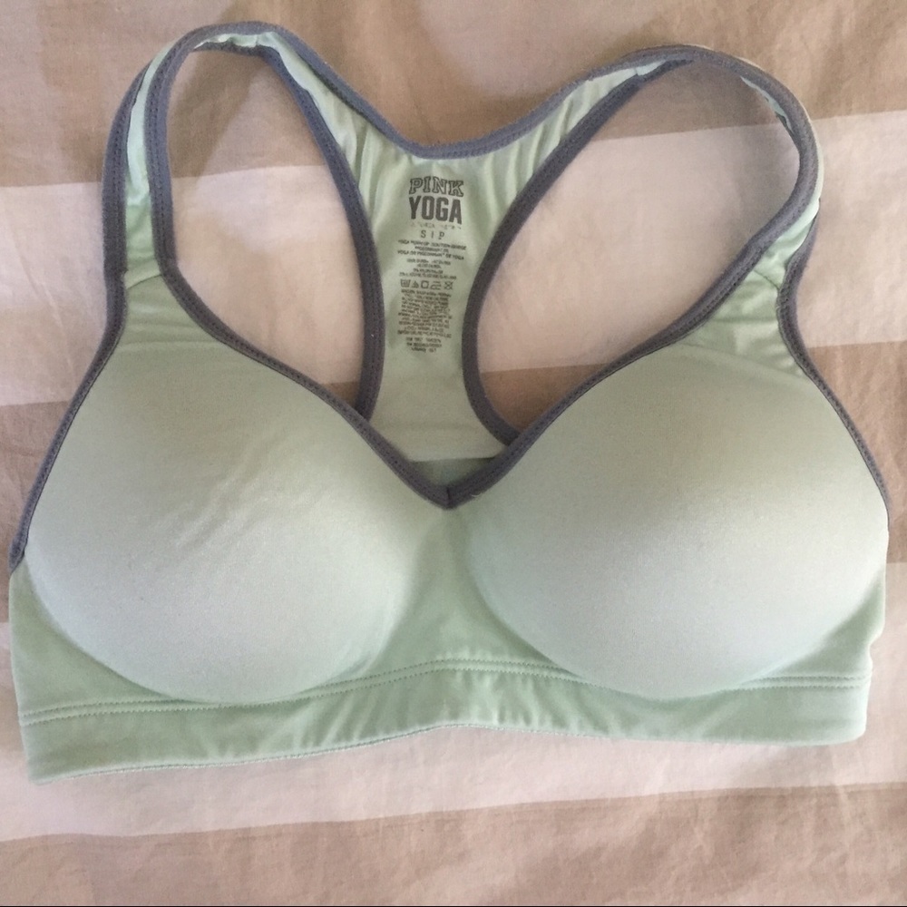 Pink Yoga Bra
