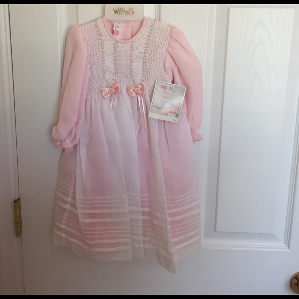 NWT Will Beth Pink Dress