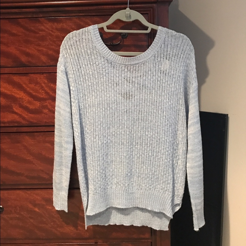 Light blue sweater