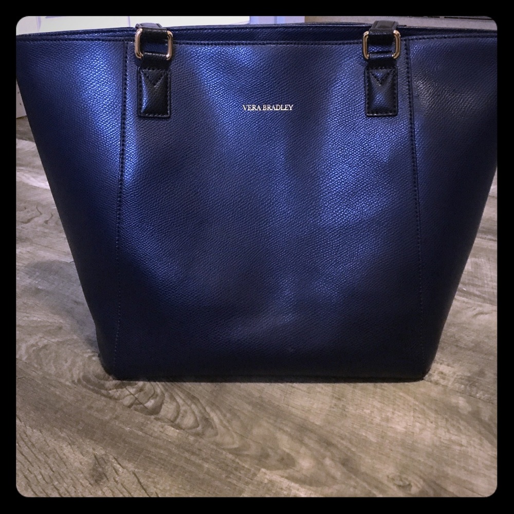 Vera Bradley leather tote