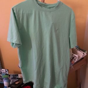 Men's nautica light green shirt
