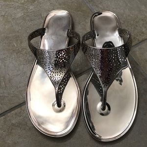 BCBGeneration rose gold sandals