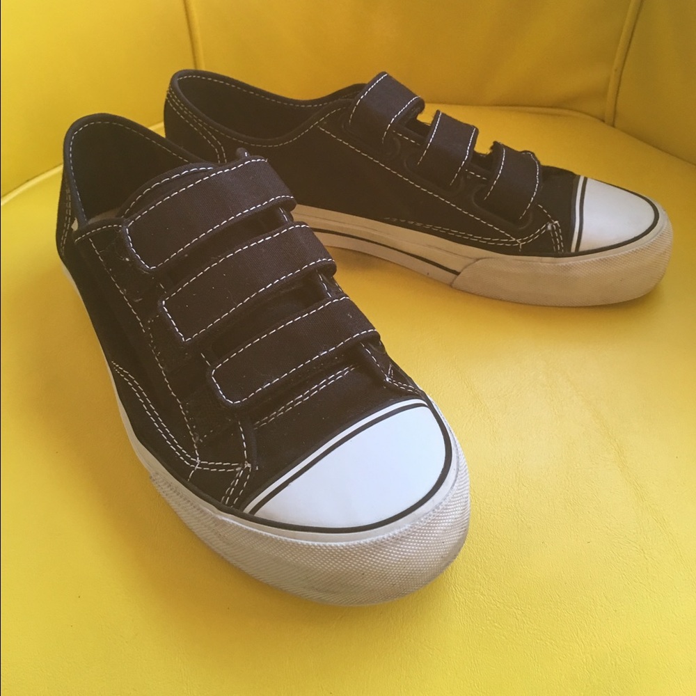 Vans Prison Issue Velcro Shoes - rare, great shape