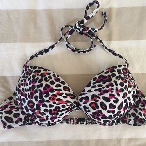 Target Cheetah Print Bikini Top