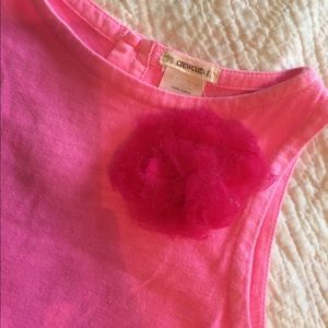 Girls crewcuts pink summer dress