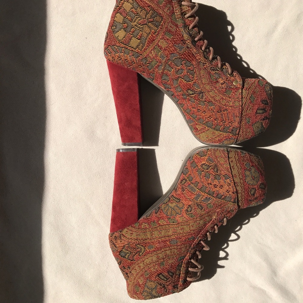 Pre-loved Limited Ed. Jeffrey Campbell Lita Boots