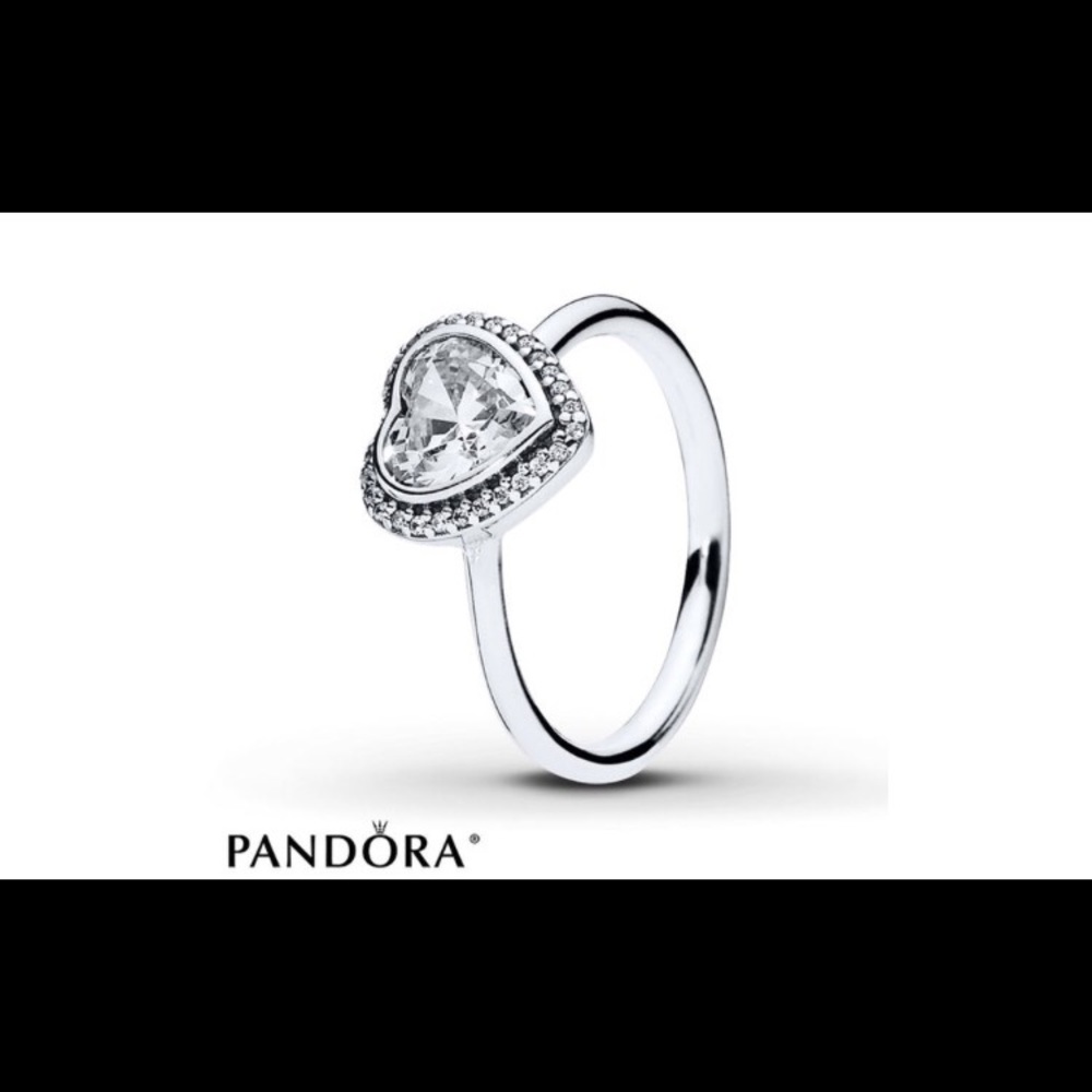 Pandora Sparkling Love Heart Ring