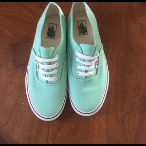 Teal Vans