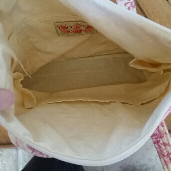 Debra Grogan Floral Quilted Purse EUC - Picture 3 of 4