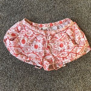 Light summer flowy shorts