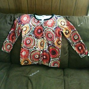 BEAUTIFUL ARTSY CARDIGAN SWEATER!!!