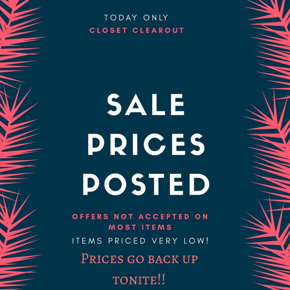 Extended! Today ONLY sale prices! Boho free people