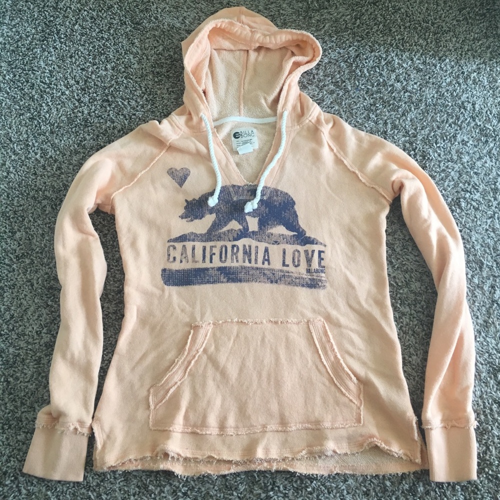 Tangerine Colored Sweatshirt