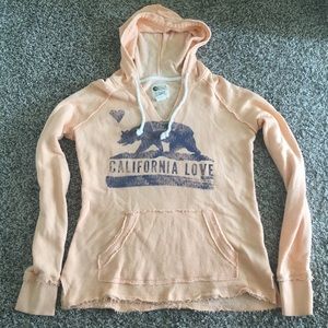 Tangerine Colored Sweatshirt