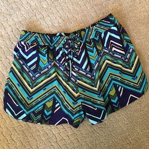 XS Forever 21 print shorts