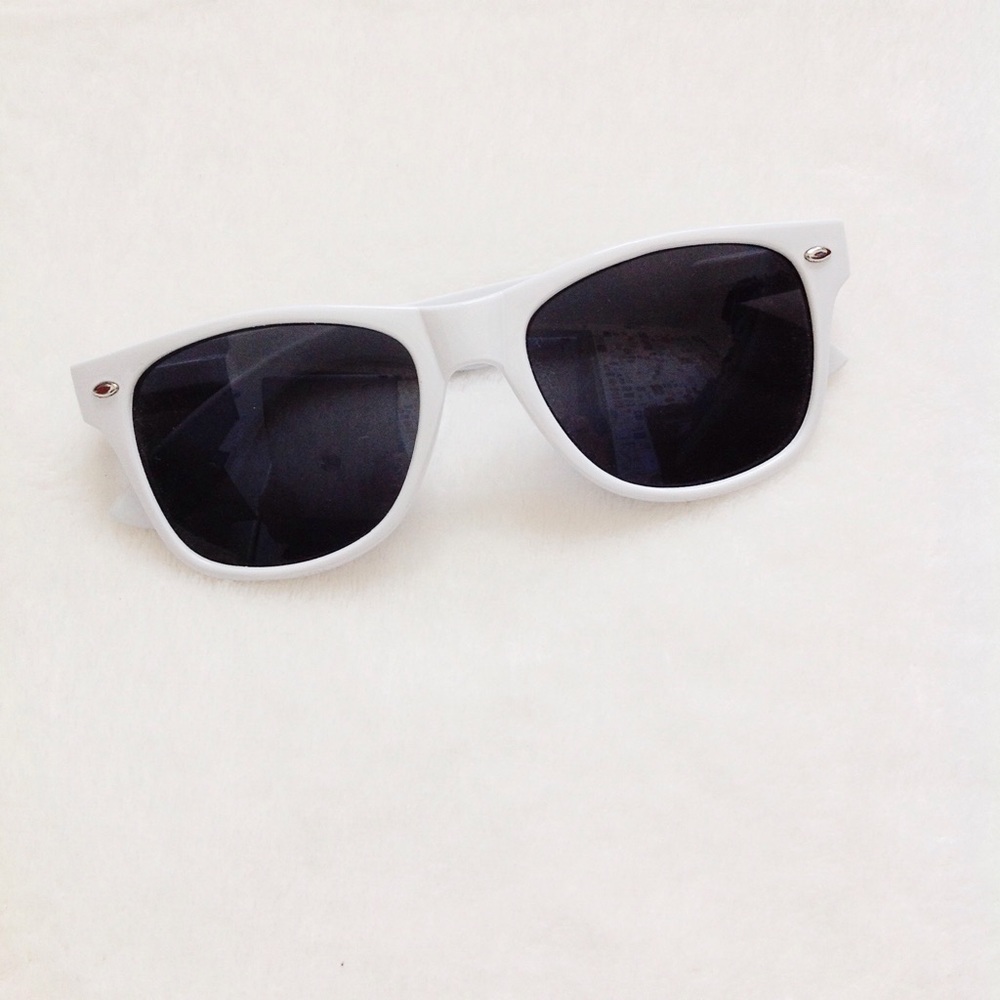 White sunglasses
