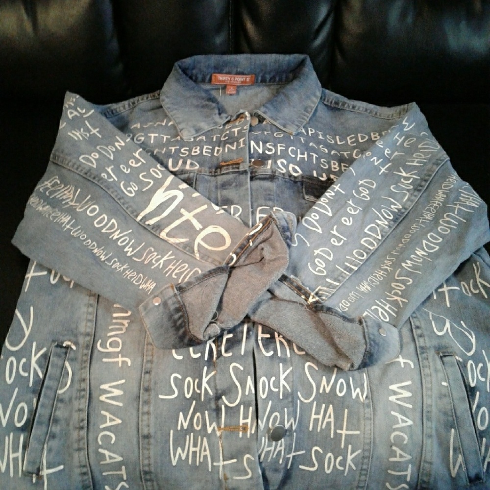 Blue jean jacket