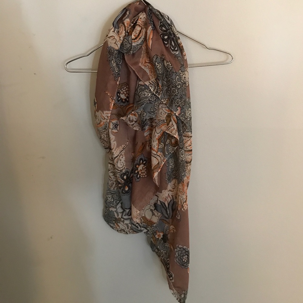 🔮Mauve printed scarf