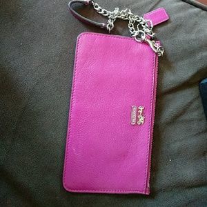 Coach wristlet