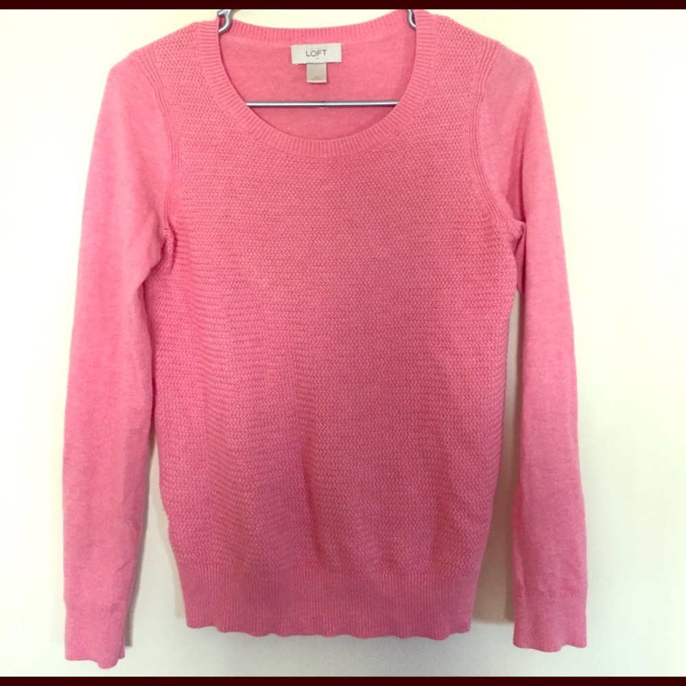 Pink Light Weight LOFT sweater