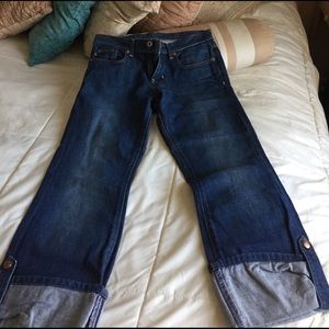 Ralph Lauren cuffed Capri jeans