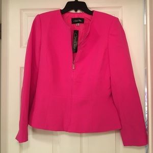 New with tags hot pink blazer
