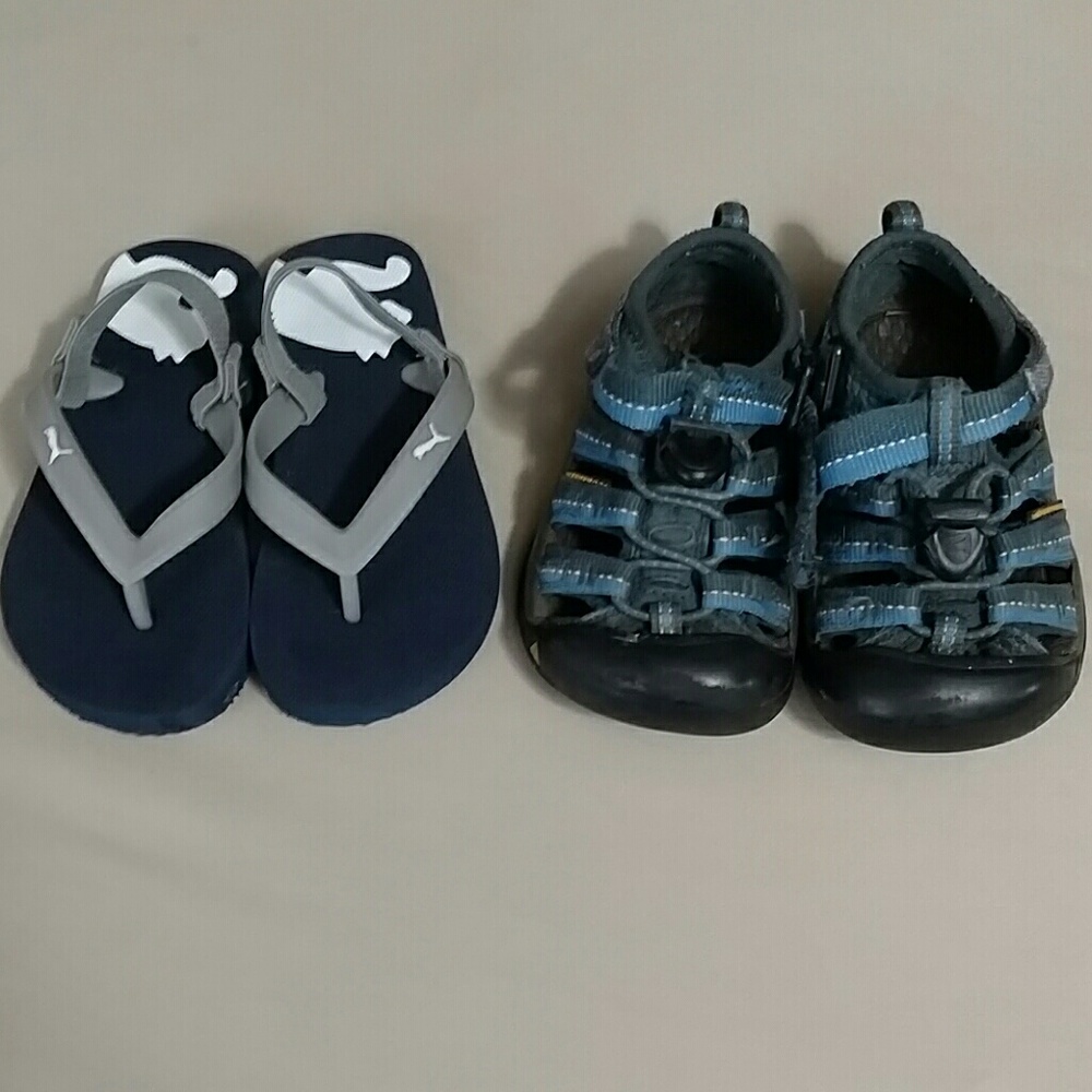 Toddler boy sandal lot