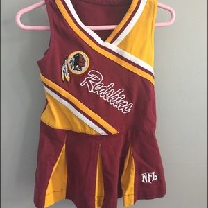 Cute baby cheerleader outfit