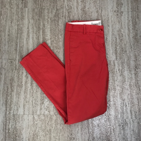 J. Crew Pants - JCrew Bennett Chino in coral