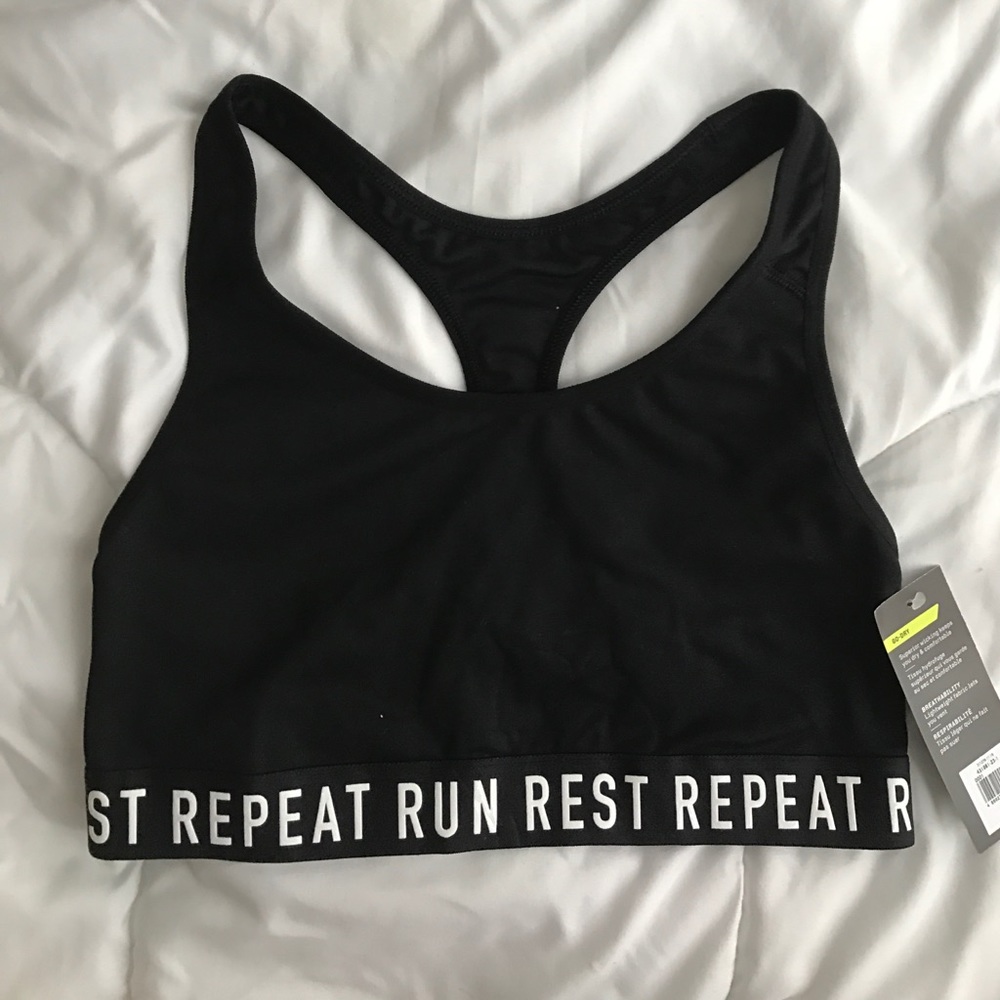 Run Rest Repeat Sports Bra