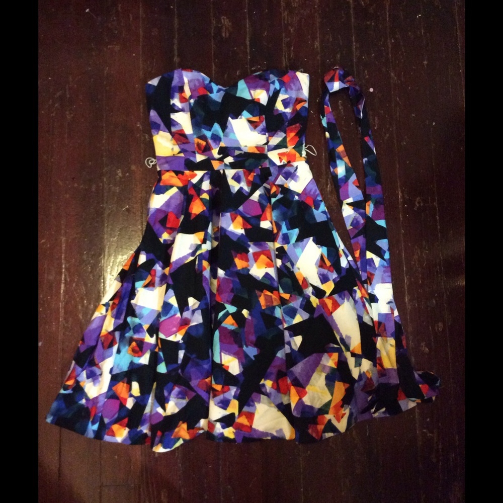Akira Chicago strapless dress. Small.