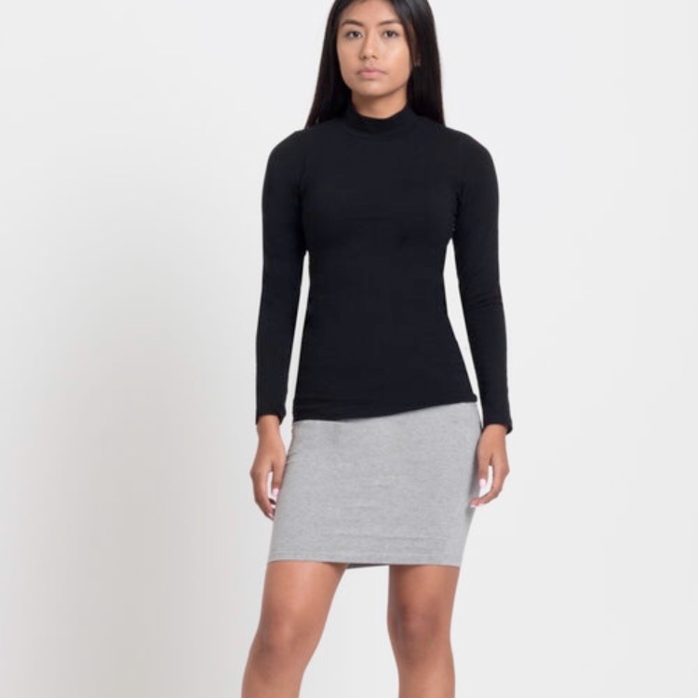 Grey Pencil Skirt - The Label NY