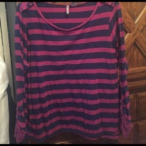 New directions 3/4 sleeve shirt