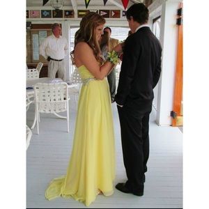 Yellow Prom Dress