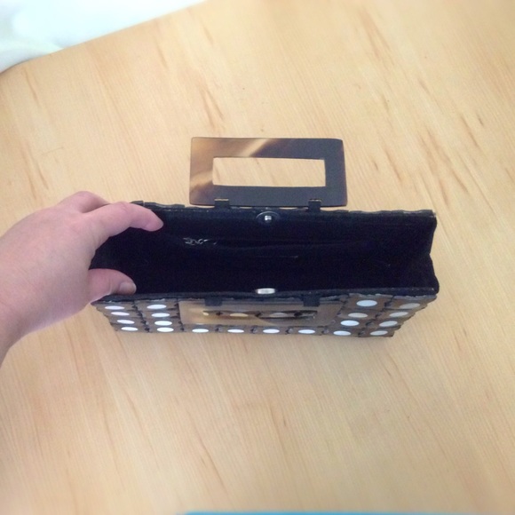 Mad Bags Tortoise Shell Clutch - Picture 6 of 6