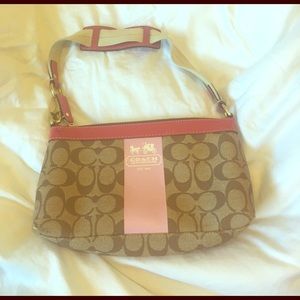 Authentic Pink Coach Handbag
