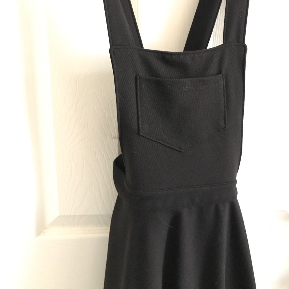 Black Overall Dress