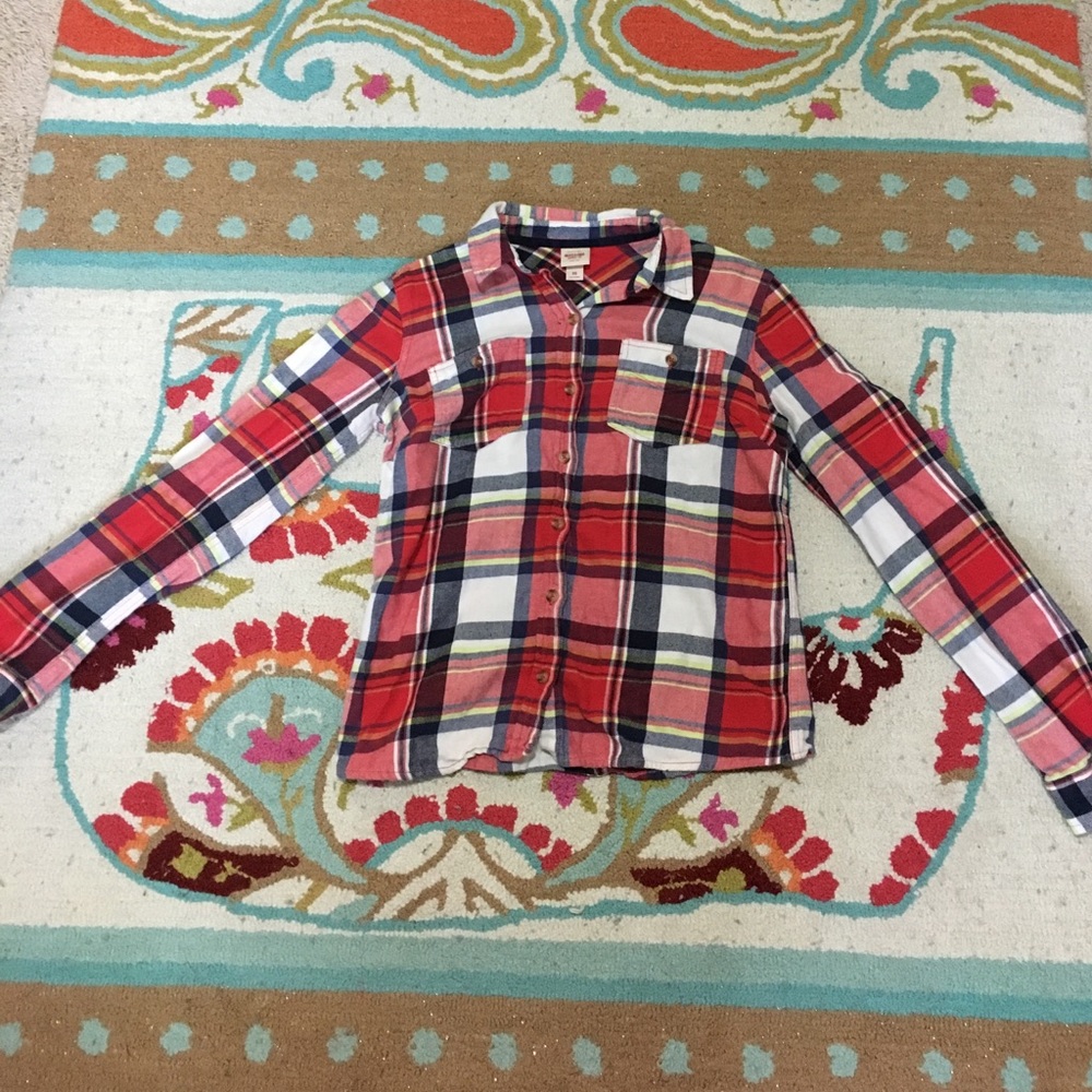 RED/ WHITE/ BLUE/ GREEN FLANEL