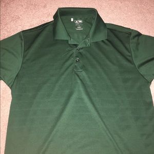 Adidas men's golf shirt. Green