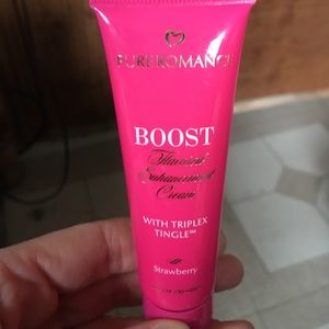 Boost flavored enhancement cream