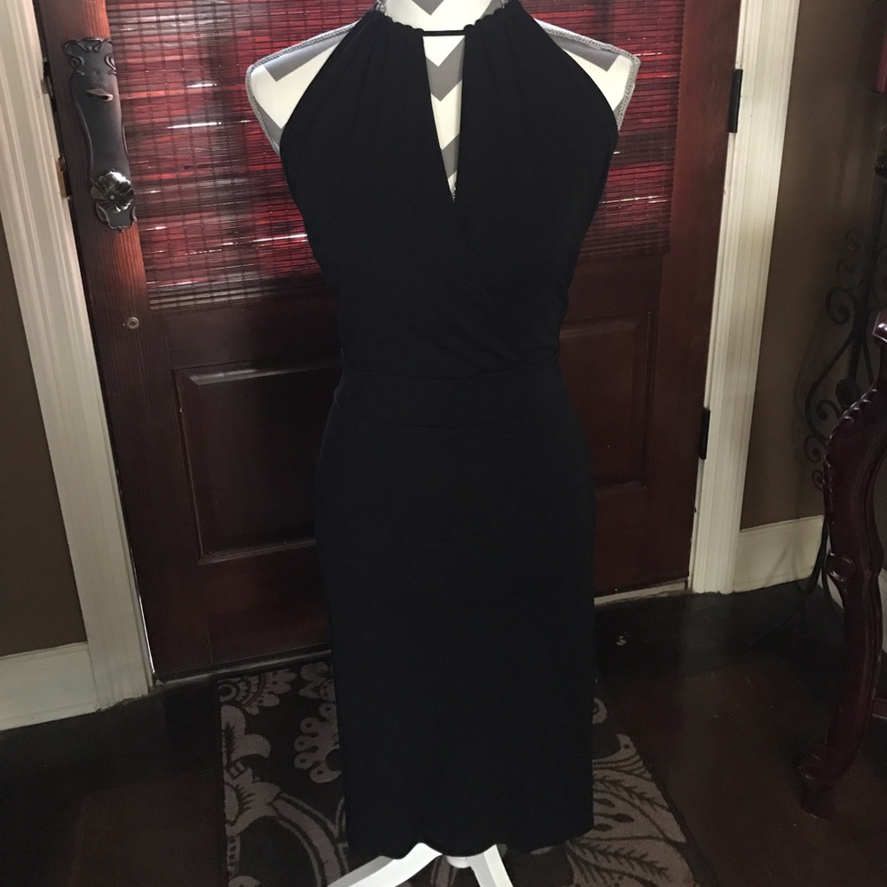 Ann Taylor Loft  Black Dress