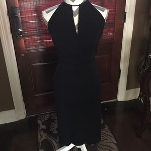 Ann Taylor Loft  Black Dress