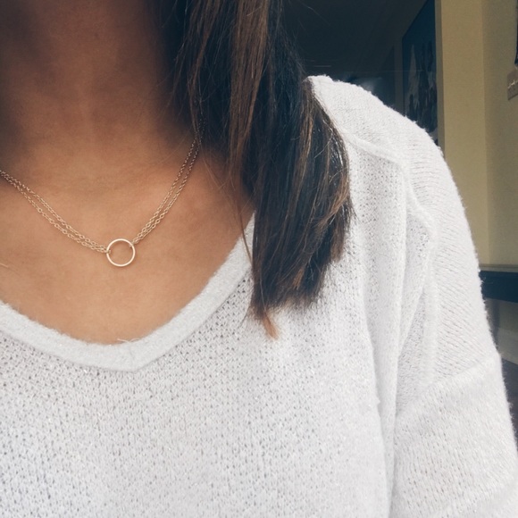 • NEW good karma gold necklace • - Picture 4 of 4